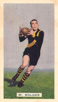1935 Hoadley's League Footballers #73 Martin Bolger Front